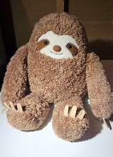 Aurora 15" Brown Three Toed Sloth Plush