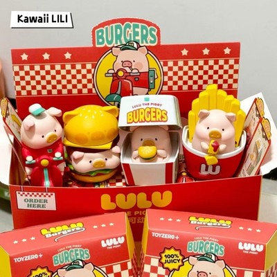 Toyzero+ Lulu The Piggy Burgers Series Confirmed Blind Box Action Figure Art Toy