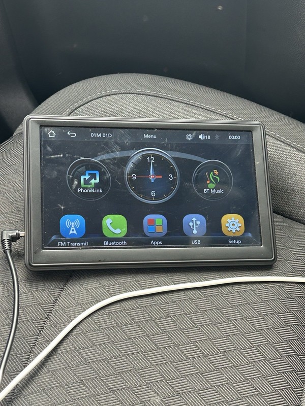 7" Wireless Car Radio Double 2DIN Apple CarPlay Stereo Touch Screen Bluetooth FM