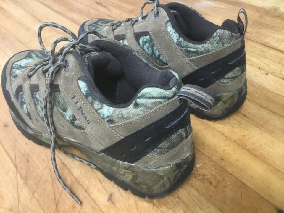 L.L. Bean Hiking, Hunting Shoe Boots-Camouflage Size 10.5 wide - Image 4 of 4