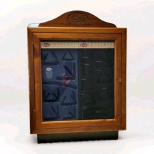 Case XX Vintage Pocket Knife Countertop Display Cabinet! Nice! Locking!