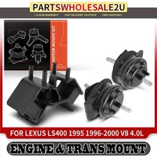 Engine Motor & Transmission Mount for Lexus LS400 95-00 4.0L Auto Transmission