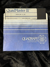 QUADRAM QuadMaster III Ver 3.08 5.25 Floppy Media