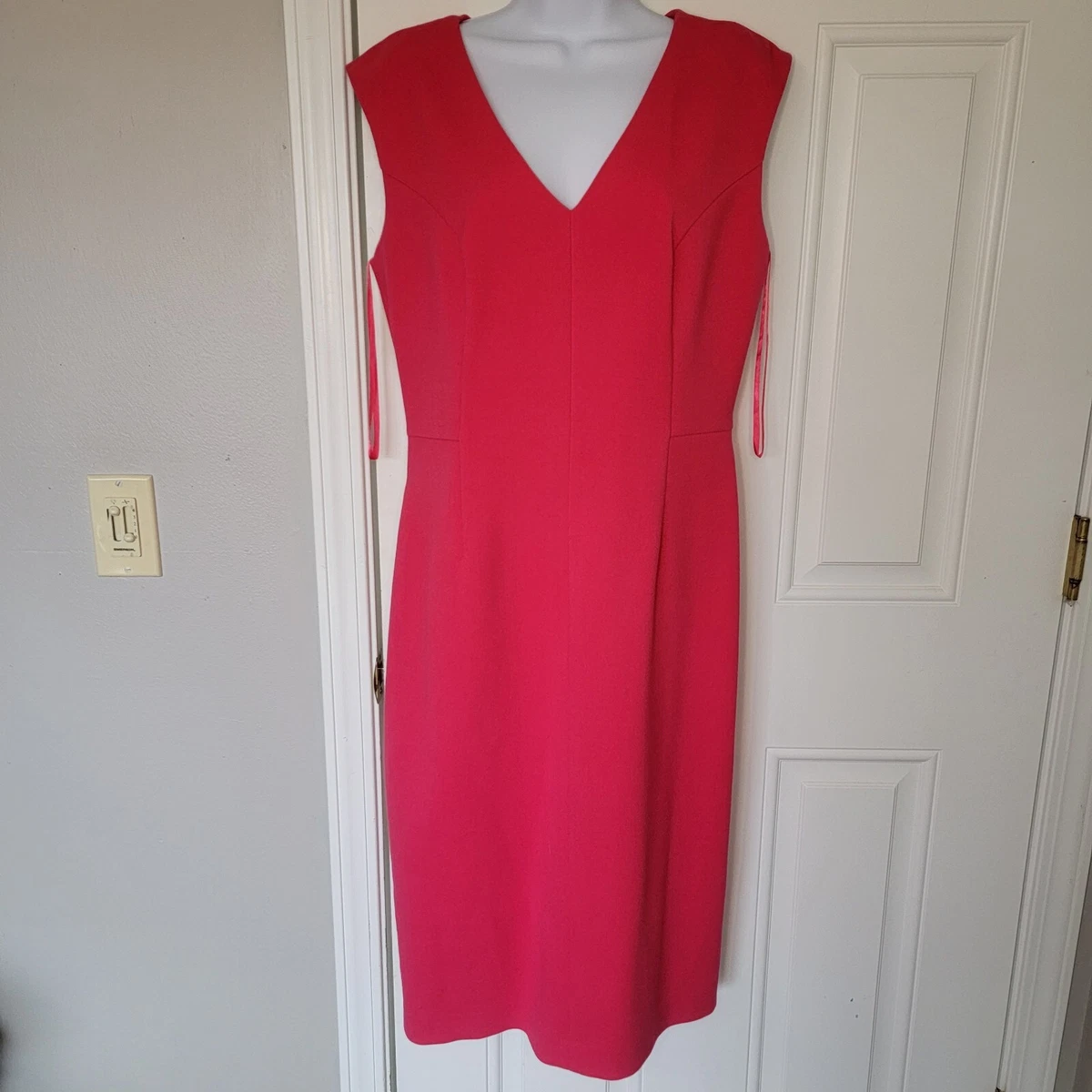 Eliza j top fuschia dress