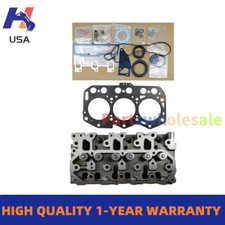 For Yanmar 3tnv76 Engine Cylinder Head+full Gasket Set John Deere X740 Tractor