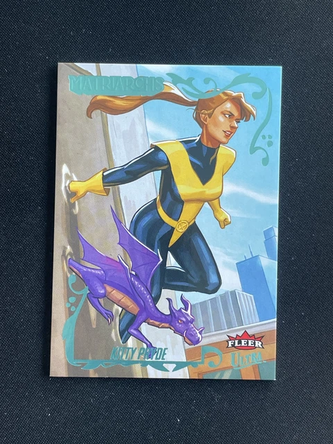 Kitty Pryde 2024 Fleer Ultra Matriarchs of Marvel Light Blue /129 #14