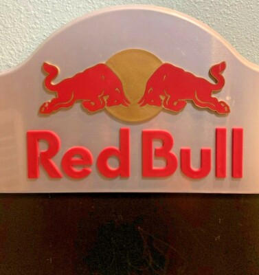 Red Bull Energy Drink 3D Chalkboard - Bar Store Special Menu - 24