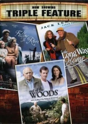 Follow the River / The Long Way Home / Out of the Woods, New DVD, Jack Lemmon,Sa