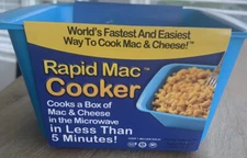 AS SEEN ON TV Rapid Mac Cooker | Microwave Macaroni & Cheese in 5 Minutes
