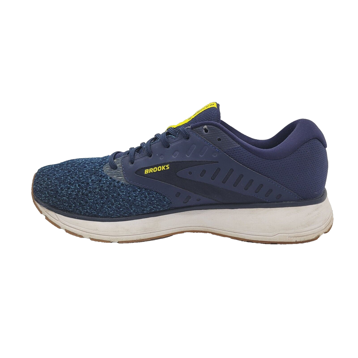Brooks Range 2 Mens Size 11.5 Blue Yellow Athletic Running 