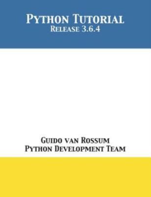 Python Tutorial: Release 3 6 4