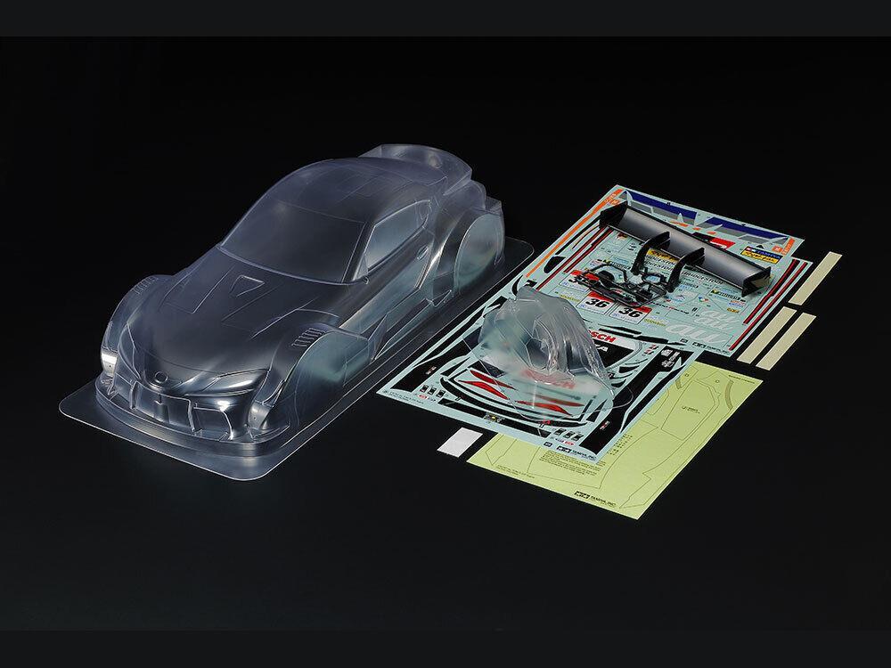 Tamiya 51678 au Tom's GR Supra Body Parts Set, (TT01/TT02/TA07/TA08/TB05)