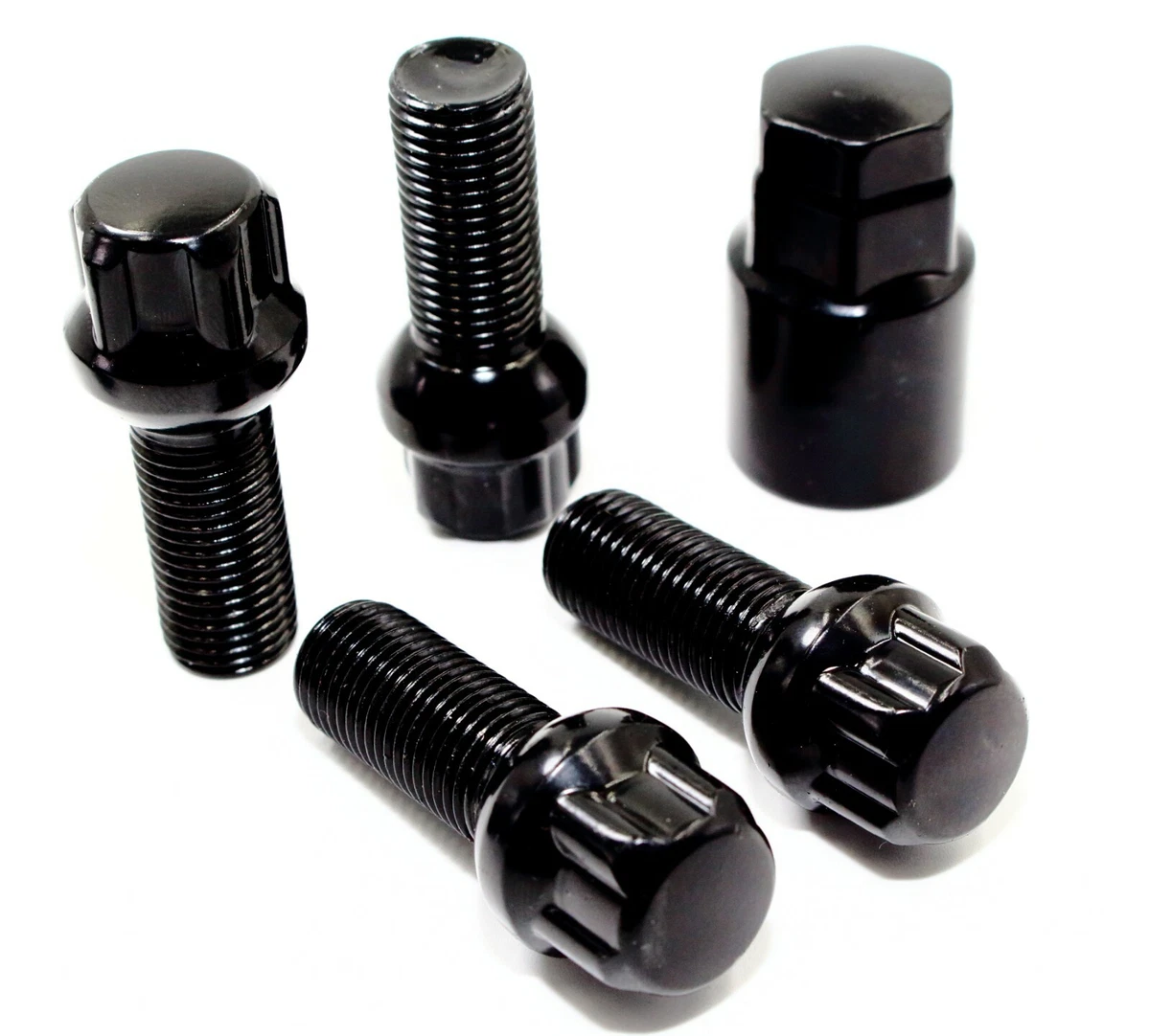 Wheel Nuts & Locks (16 4) 12x1.5 Flat For Lexus IS F 08-12 On Original Wheels | UK - View #8