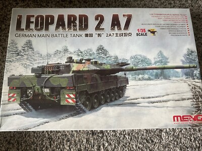 Meng-Model  Leopard 2 A7TS-027  German Main Battle Tank  1/35 Scale  #TS-027
