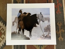 Lee Teter-Returning A Favor-S/N Lithograph-Signed and Mint Condition