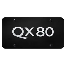 Infiniti QX80 Laser Etched Logo License Plate