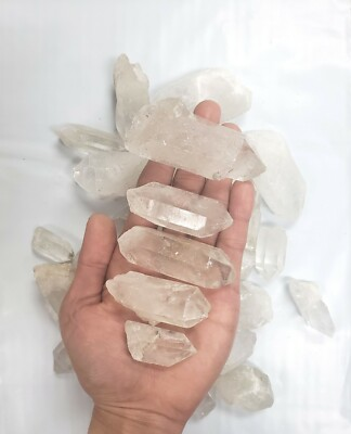 #ad Quartz Crystal Bulk 1 LB 2 LBS Wholesale Quartz Crystal Points $32.00