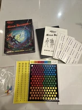 Star Traders Board Game Isaac Asimov Steve Jackson Games 1987 Complete unpunched