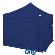 3m x 3m POP UP AWNING/GAZEBO BLUE - KART MOTOCROSS RACE SHOW RALLY BIKE !!