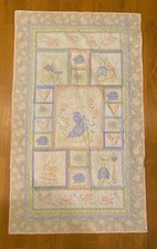 Handmade Baby Girl QUILT, Bunnies. Exc.