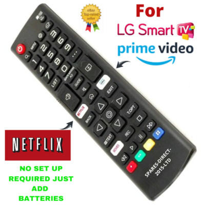 NEU 2021 TV Ersatz Fernbedienung LG 43UM7000PLA