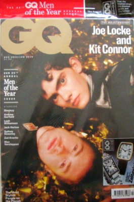 Kit Connor GQ UK December 2022/ January 2023  New SEALED