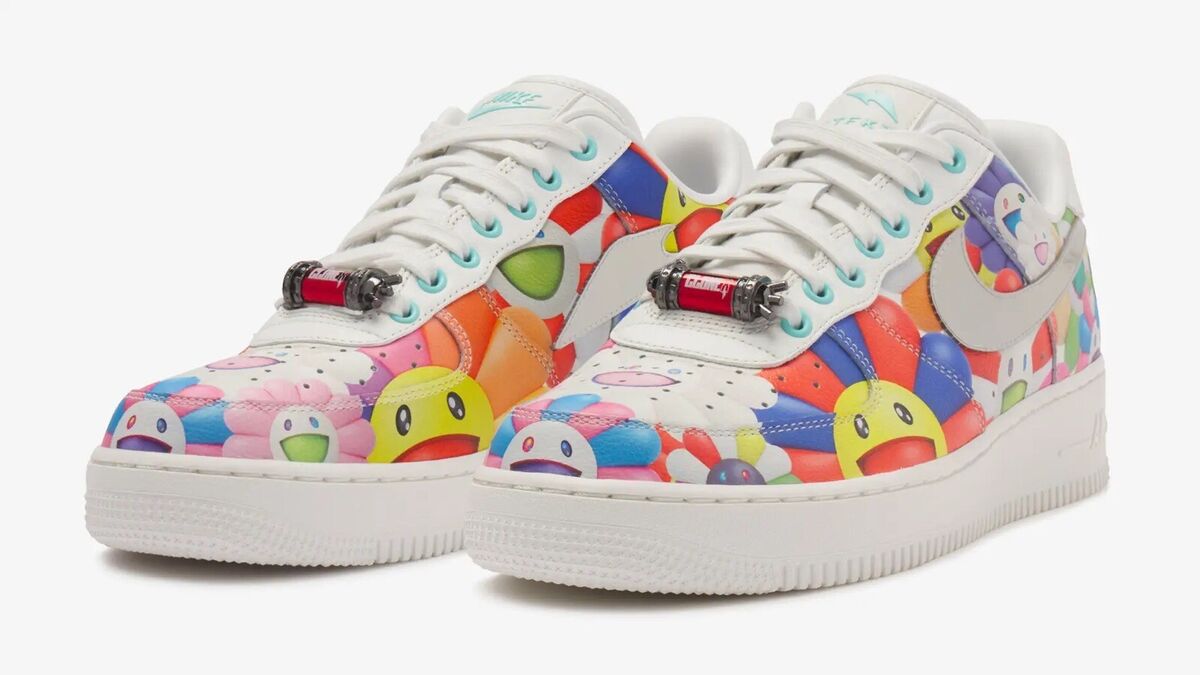 RTFKT x Nike Air Force 1 - Murakami Drip 10.5 +T-Shirt | eBay RTFKT x Nike Air Force 1 - Murakami Drip 10.5 +T-Shirt | eBay