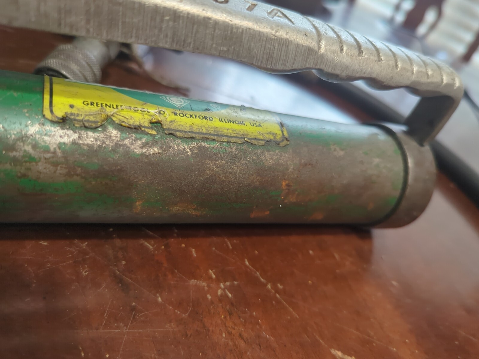 Greenlee 767A Hydraulic Knockout Hand Pump and 746 RAM for sale online