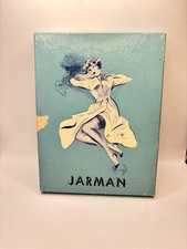 Antique Advertising JARMAN Pantyhose Box Large Decorative Antique
