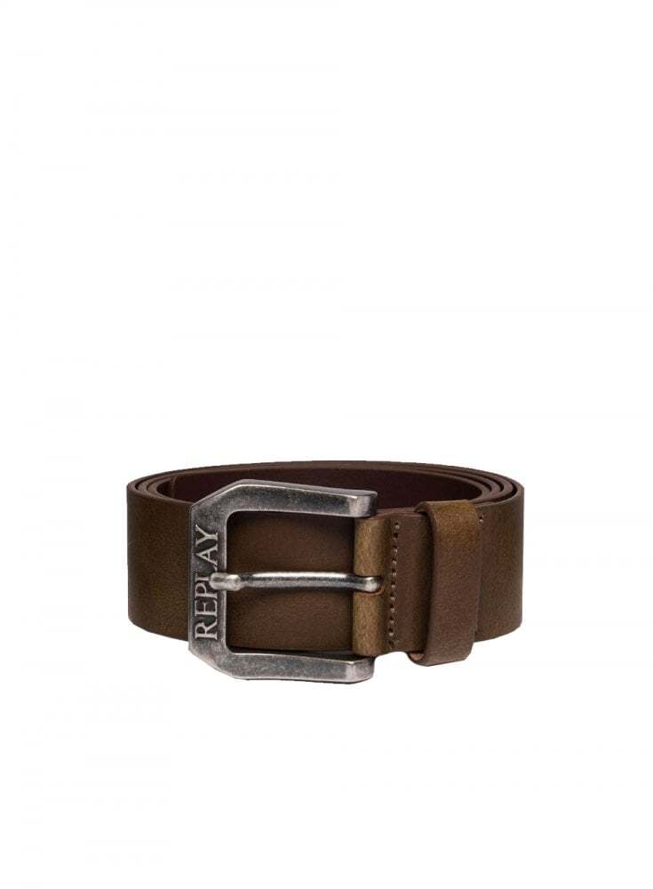 Джинсы Replay с логотипом Replay Herren от Schnalle Markengürtel Braun