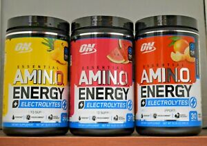 Amino Energy plus Electrolytes Optimum Nutrition Essential Amin.O. Choose Flavor
