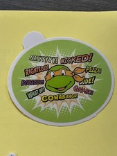 STICKER: TMNT Ninja Turtles Foot Clan Shredder Leo Don Mikey Raph Splinter April