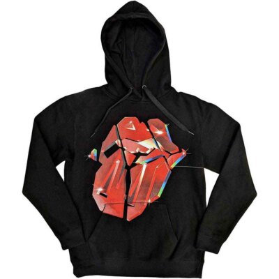 The Rolling Stones Unisex Pullover Hoodie: Hackney Diamonds Lick (groß)