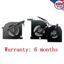 New CPU GPU Cooling Fan for MSI GS66 WS66 Stealth 10SD 10SE 10SF 10SFS 10SGS