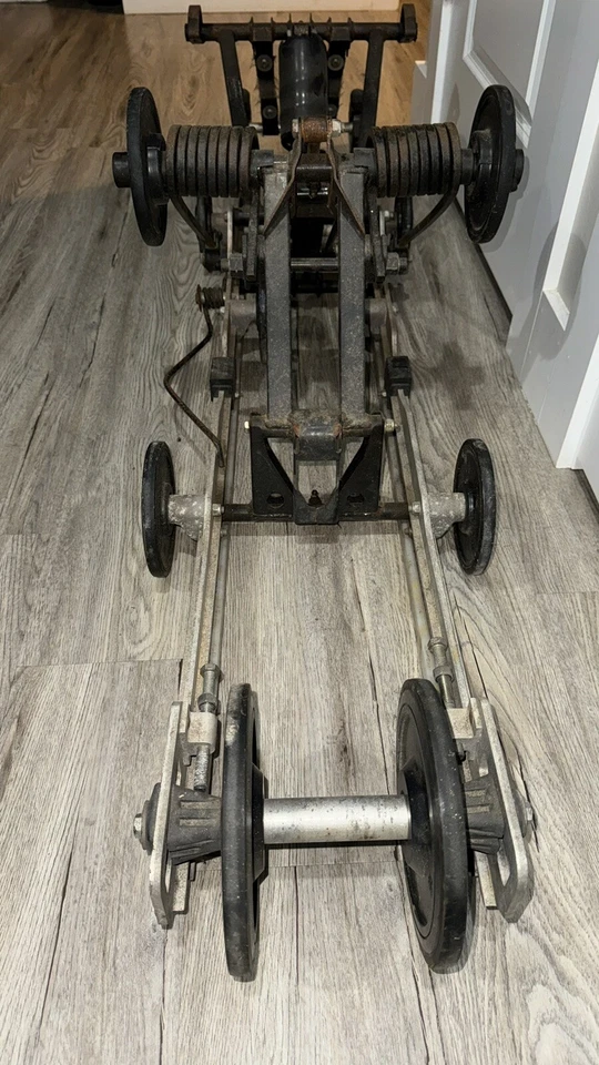 "Polaris 144"" RMK 600 2007 patín trasero con suspensión y amortiguadores IQ Switchback" Foto 2 de 4