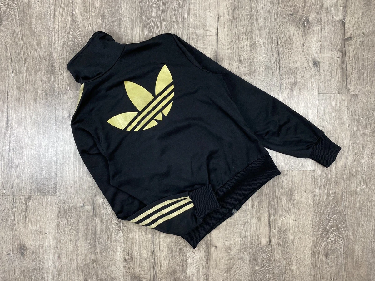Adidas jacket logo on back top