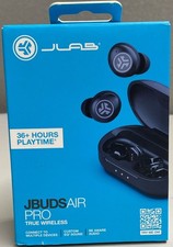 JLAB JBuds Air Pro True Wireless Earbuds Black 
