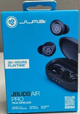 JLAB JBuds Air Pro True Wireless Earbuds (Black)