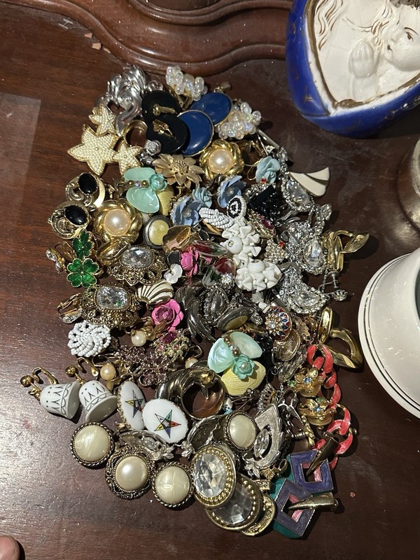 Women’s Jewelry Mixed Lot of Earrings & Clip Ons