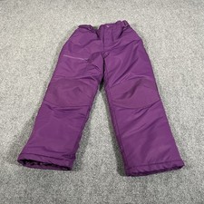 swiss tech snow pants Girls Size Medium Purple Outdoors Ski Winter Insulated