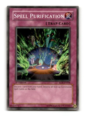 Yugioh #RDS-EN058 Spell Purification 1st Edition ~ 19097