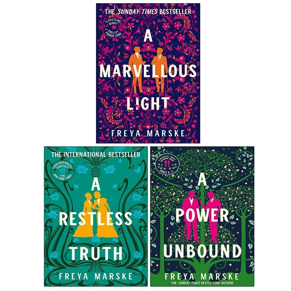Last Binding Trilogy 3 Books Collection Set By Freya Marske  A Marvellous Light