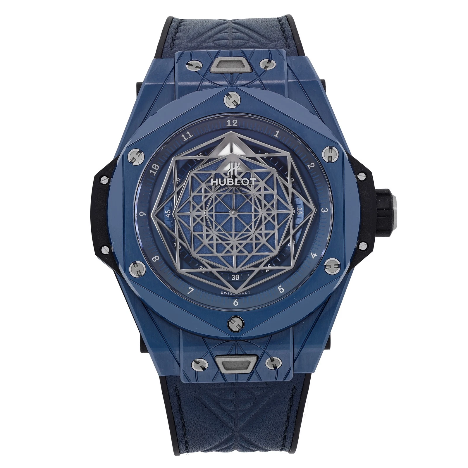 Hublot — Hublot Big Bang Sang Bleu II 45mm Ceramic Blue Dial Watch 415.EX.7179.VR.MXM19