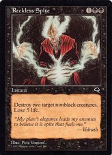 Reckless Spite TMP 152 Normal English NM - MTG