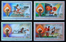 Aitutaki, Mi.Nr. 683-686 (Jahr 1992) postfrisch