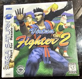Virtua Fighter Remix & 2 Sega Saturn 1995 Promotional Copy Not For Resale Sleeve