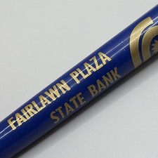 VTG Ballpoint Pen FAIRLAWN PLAZA STATE BANK Topeka Kansas KS