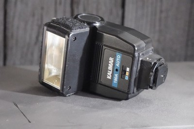 Kalimar 190A Auto Electronic Flash Shoe Mount 2AA Vintage Camera Fla (NJL030135)
