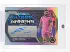 LIONEL MESSI 2025 PANINI PRIZM FIFA CLUB WC GLOBAL GRAPHS AUTO SILVER /49 Q7740