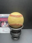 Luis Tiant - Signed Brown Baseball - JSA Authenticated (AY19178)